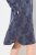Ulla Popken 837069 Vestido floral Azul-marinho - Vestidos midi - Vestidos Midi Tamanhos Grandes