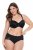Ulla Popken 837080 Cuecas de cintura alta com renda pack de 3 Rosa - Cuecas - 
