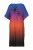 Ulla Popken 837090 Vestido Azul real - Cafetãs - 
