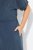 Ulla Popken 837403 Vestido de jersey de manga curta Azul-marinho - Vestidos em jersey - 