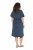 Ulla Popken 837403 Vestido de jersey de manga curta Azul-marinho - Vestidos em jersey - 