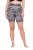 Ulla Popken 837676 Calções anti-fricção estampados Preto - Calções anti-fricção - 