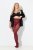 Ulla Popken 837870 Collants 100 den Bordô - Collants & meias - 