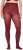 Ulla Popken 837870 Collants 100 den Bordô - Collants & meias - 