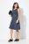 Ulla Popken 837874 Vestido de jersey sem mangas Azul-marinho - Vestidos em jersey - 