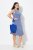 Ulla Popken 837874 Vestido de jersey sem mangas Azul - Vestidos em jersey - 