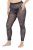 Ulla Popken 837935 Leggings de meia com padrão Preto - Collants & meias - 