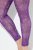 Ulla Popken 837935 Leggings de meia com padrão Violeta - Collants & meias - 