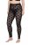 Ulla Popken 837949 Leggings de meia com padrão Preto - Collants & meias - 