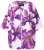 Ulla Popken 838105 Casaco aberto com laço Violeta - Cardigans - Casacos de malha femininos plus size