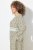 Ulla Popken 838120 Vestido estampado com decote em V Verde claro - Vestidos mini - Vestidos Curtos Plus Size