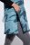Ulla Popken 838435 Colete comprido acolchoado estampado Verde acinzentado - Coletes - 