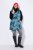 Ulla Popken 838435 Colete comprido acolchoado estampado Verde acinzentado - Coletes - 