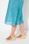 Ulla Popken 838483 Vestido com padrão animal Turquesa - Vestidos de verão - Vestidos de verão plus size