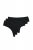 Ulla Popken 838637 Tangas pack de 3 Preto - Cuecas - 