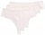 Ulla Popken 838637 Tangas pack de 3 Bege - Cuecas - 