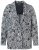 Ulla Popken 838656 Blazer floral Branco - Blazers e Coletes - Blazers em Tamanhos Grandes