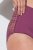 Ulla Popken 838675 Cuecas de cintura alta Roxo escuro - Cuecas - 