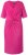 Ulla Popken 838765 Vestido de jersey de manga curta com decote em V Rosa - Vestidos - Vestidos para todos os tamanhos