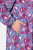 Ulla Popken 838839 Vestido camiseiro estampado Petróleo - Vestidos midi - Vestidos Midi Tamanhos Grandes