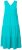 Ulla Popken 839135 Vestido comprido sem mangas Turquesa - Vestidos maxi - Vestidos maxi plus size para mulher