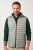 JAY-PI Lightly Quilted Vest with Stomach Fit Grey - Casacos - Casacos Homem Tamanhos Grandes