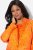 Ulla Popken 839607 Blazer de cetim estampado Laranja claro - Blazers e Coletes - Blazers em Tamanhos Grandes