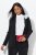 Ulla Popken 839843 Blazer plissado Preto - Blazers e Coletes - Blazers em Tamanhos Grandes