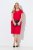 Ulla Popken 839896 Vestido de jersey com strass Rosa - Vestidos de noite - Vestidos de festa em tamanhos grandes