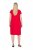 Ulla Popken 839896 Vestido de jersey com strass Rosa - Vestidos de noite - Vestidos de festa em tamanhos grandes