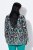 Ulla Popken 839961 Blazer padronizado em mistura de linho Preto - Blazers e Coletes - Blazers em Tamanhos Grandes