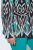 Ulla Popken 839961 Blazer padronizado em mistura de linho Preto - Blazers e Coletes - Blazers em Tamanhos Grandes