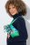 Ulla Popken 840024 Casaco de chuva com padrão animal Verde-menta - Roupa impermeável - 