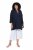 Ulla Popken 840210 Casaco de malha Azul-marinho - Cardigans - Casacos de malha femininos plus size