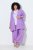 Ulla Popken 840210 Casaco de malha Lilás - Cardigans - Casacos de malha femininos plus size