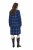 Ulla Popken 840929 Vestido aos quadrados Azul-marinho - Vestidos midi - Vestidos Midi Tamanhos Grandes