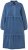 Ulla Popken 840972 Vestido de sweat com folhos Índigo - Vestidos de moletom - 
