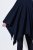 Ulla Popken 841117 Poncho de malha oversize com strass Azul-marinho - Ponchos e capas - 