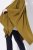 Ulla Popken 841117 Poncho de malha oversize com strass Verde azeitona - Ponchos e capas - 