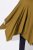 Ulla Popken 841117 Poncho de malha oversize com strass Verde azeitona - Ponchos e capas - 