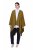 Ulla Popken 841117 Poncho de malha oversize com strass Verde azeitona - Ponchos e capas - 