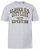JP1880 T-shirt Short Sleeve Chest Print Grey Melange - T-shirts - T-shirts Homem Tamanhos Grandes