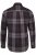 JP1880 Shirt Flannel Long Sleeve Dark Brown - Camisas - Camisas Homem Tamanhos Grandes