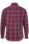 JP1880 Checked Shirt Long Sleeve Red - Camisas - Camisas Homem Tamanhos Grandes