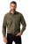 JP1880 Denim Shirt Long Sleeve Olive Green - Camisas - Camisas Homem Tamanhos Grandes