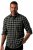 JP1880 Checked Flannel Shirt Long Sleeve Eucalyptus Green - Camisas - Camisas Homem Tamanhos Grandes