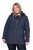 Ulla Popken 841360 Casaco acolchoado Azul-marinho - Jaquetas - Casacos plus size para mulher
