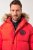 JP1880 Parka Quilted Faux Fur Hood Red - Casacos - Casacos Homem Tamanhos Grandes