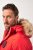 JP1880 Parka Quilted Faux Fur Hood Red - Casacos - Casacos Homem Tamanhos Grandes