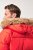 JP1880 Parka Quilted Faux Fur Hood Red - Casacos - Casacos Homem Tamanhos Grandes